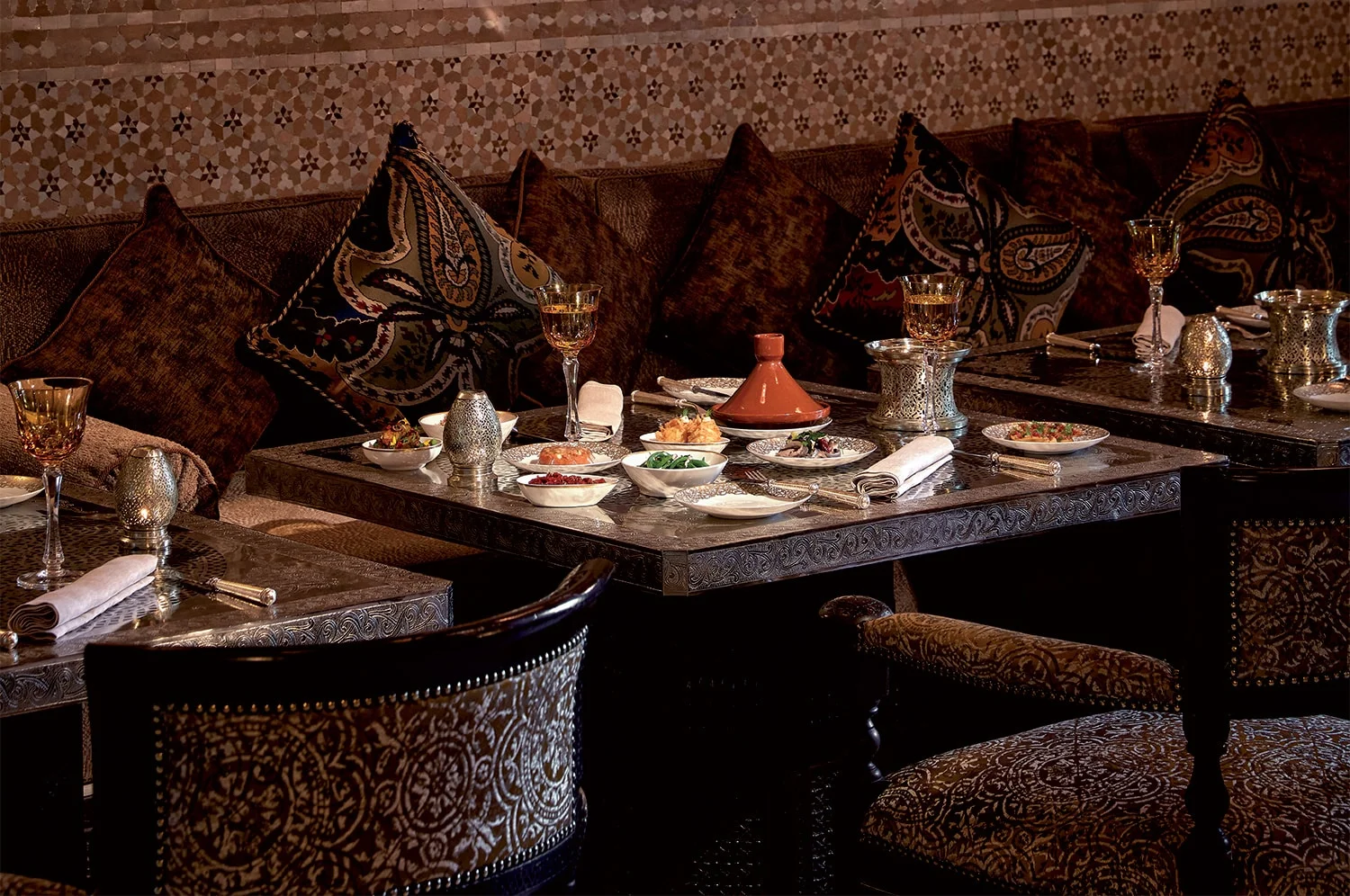 Luxe gastronomique au Maroc